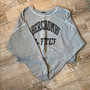A&F Crop Sweatshirt